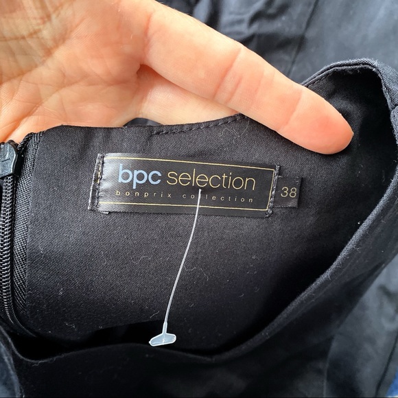 π€ BPC BLACK CLASSIC COTTON BLEND DRESS! - Picture 5 of 6